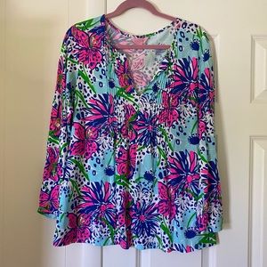 💕 EUC Lilly Pulitzer Tunic Top Medium